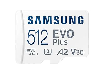 Amazon.com: Samsung Micro 512GB EVO Plus Memory Card for